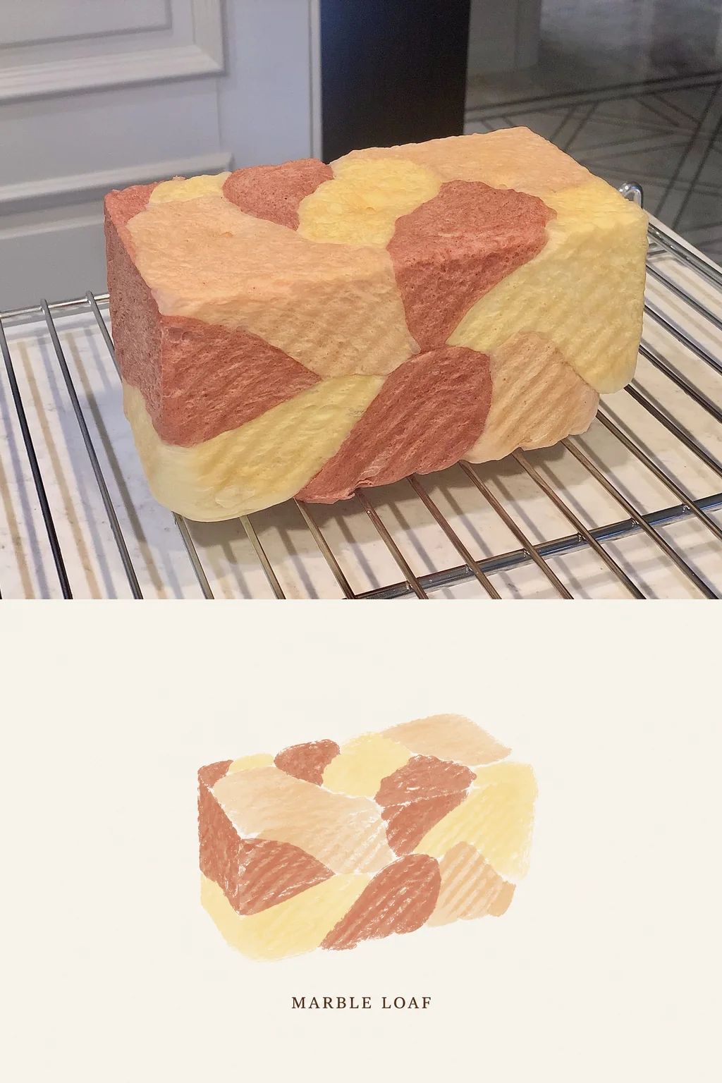 大理石吐司