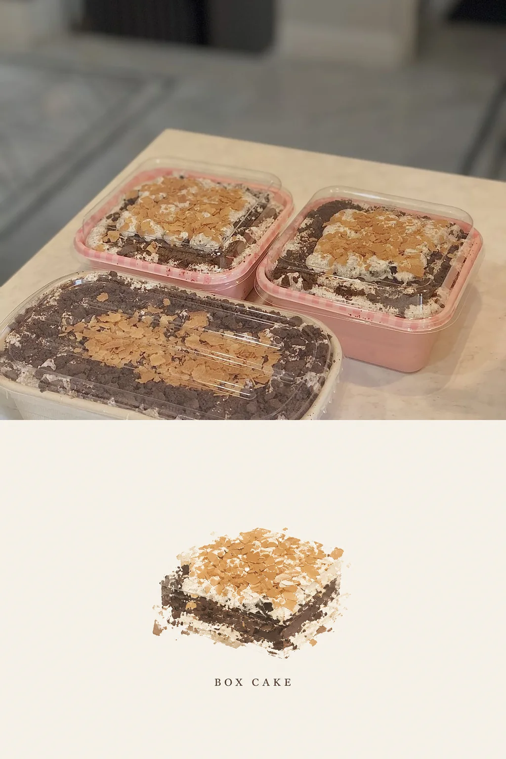 盒子蛋糕
