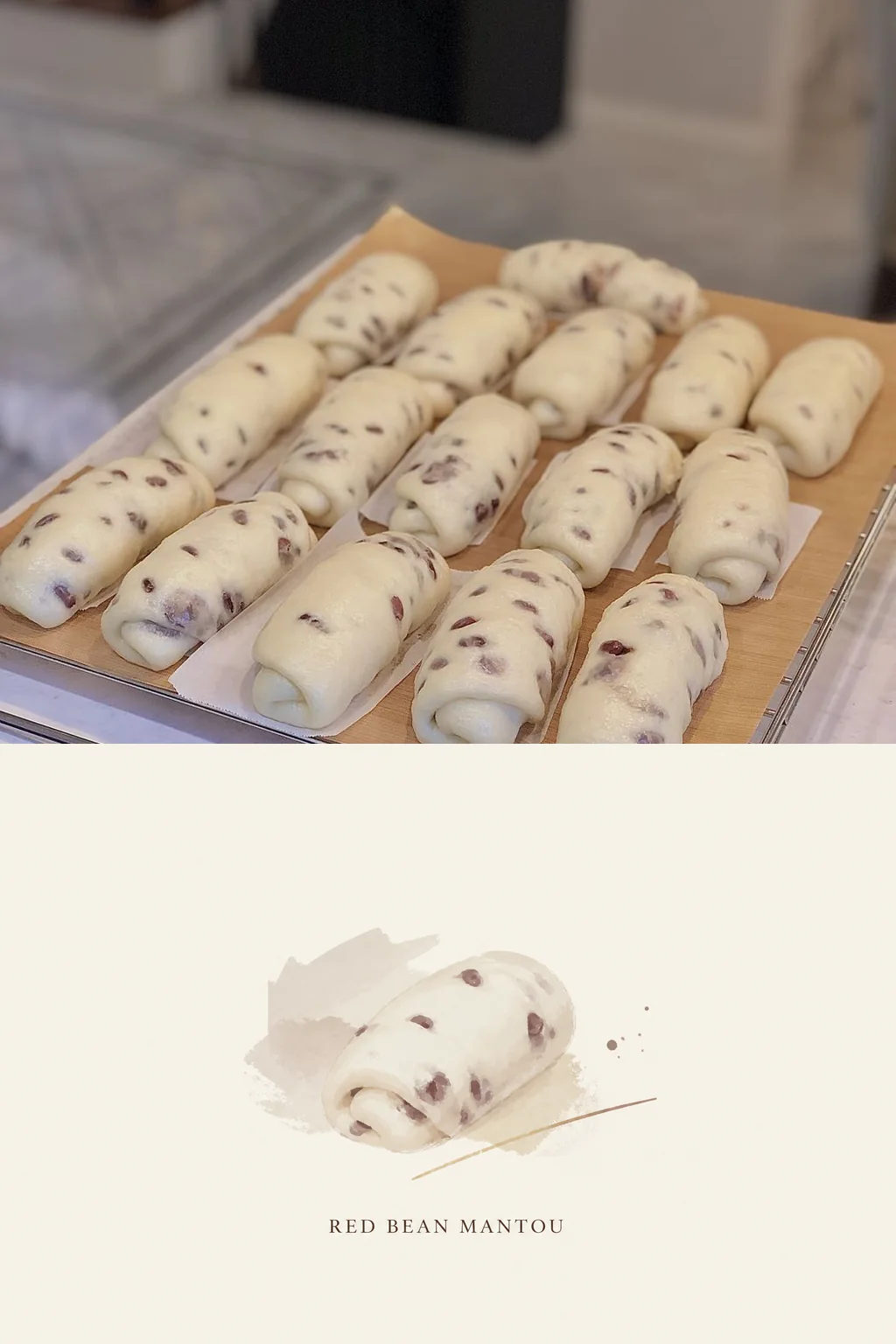 红豆馒头